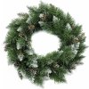 Aga Vianočný veniec 50 cm Diamantový