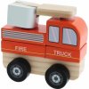 Trefl: Drevené hasičské auto