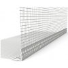 Lišta PVC so sietkou100x2,5m Vertex rohová
