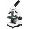 Mikroskop Bresser Junior Biolux SEL 40-1600x s kufríkom, biely