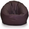 zdravší-spánok Sedací vak SAKWA L Polyester Ekokoža/Polyester: NC15-Hnedá tmavá(Polyester)