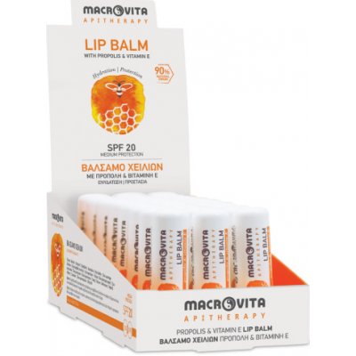 Macrovita Lip Balm Balzam na pery Apitherapy SPF20 4,8 g