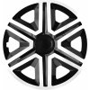 Poklice na kolesá NRM Action White/Black (kryty kol)