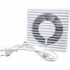 airRoxy planet eneRgy 125 PS úsporný axiální ventilátor s napájecím kabelem a vypínačem
