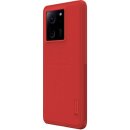Puzdro a kryt na mobilný telefón Nillkin Super Frosted PRO Xiaomi 13T/13T Pro Red