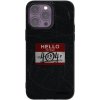 Picasee silikónový čierny obal pre Apple iPhone 14 Pro Max - HELLO 404