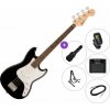 Fender Squier Sonic Bronco Bass LRL SET 2 Black Elektrická basgitara