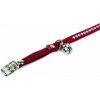 Beeztees Obojok pre mačky SWAROVSKI červený 24-30cm X 10mm