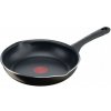 Nepriľnavá panvica EARLY PLUS B5680483 24 cm, čierna, hliník, Tefal