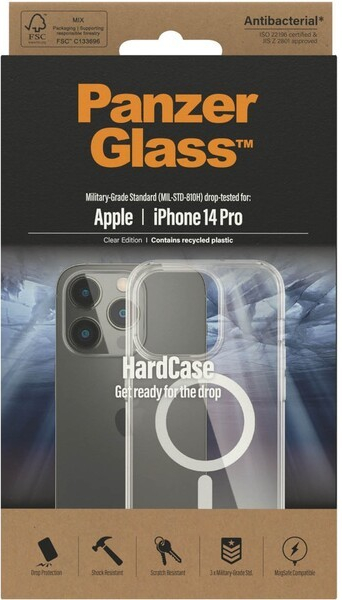 PanzerGlass HardCase Apple iPhone 14 Pro s MagSafe čiré