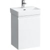 Laufen Pro S - Umývadlová skrinka s dvierkami, 42x32x58 cm, pánty vľavo, lesklá biela H4833010964751