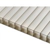 Exolon 7/16 komôrkový polykarbonát 16 mm 1UV 1050 x 1000 mm bronz hnedá dymová 1 ks