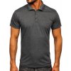 Grafitová pánska polokošeľa Bolf 8T80