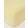 MKLozkoviny.sk Jersey plachta Classic 120 x 200 cm – pastelovo žltá