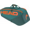 Tenisová taška Head PRO RACQUET BAG M tmavo zelená,Oranžová