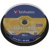 VERBATIM DVD+RW SERL 4,7GB, 4x, spindle 10 ks