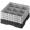 Cambro Kôš Camrack 9 pozícií, výška pohára 9 cm - Čierna| TOM, R-9S318-110