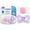 Chicco culík Physio Light silikón 2ks ružová