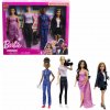 Mattel Barbie Sada 4ks panenek filmové povolání, HRG54