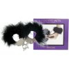 Adrien Lastic - Metal Handcuffs With Black Feathers