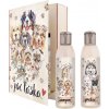 Bohemia Gifts Psie láska sprchový gél 200 ml + šampón na vlasy 200 ml kniha darčeková sada