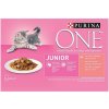 PURINA ONE Junior mini filetky losos a mrkva v šťave 4 x 85 g