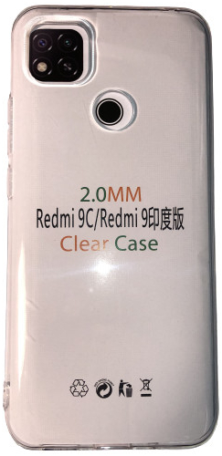 Púzdro MobilEu Transparentný obal silikónový na Xiaomi Redmi 9C TO48