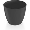Plastkon Ella Lesk kvetináč 18cm antracit