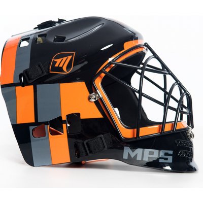 MPS Black/Orange helmet