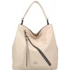 DAVID JONES Krémová univerzálna dámska kabelka CM6498