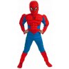 bHome Detský kostým Svalnatý Spiderman 122-134 L