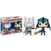 Funko POP! Games - Marvel vs Capcom Infinite - Black Panther vs Monster Hunter Silver (2-Pack)