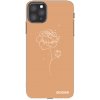 Picasee silikónový prehľadný obal pre Apple iPhone 11 Pro Max - Peonies