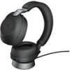 Jabra Evolve2 85, Link380c MS Stereo Stand Black