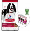 Hill's Science Plan Canine Adult Medium Lamb & Rice 18 kg + 3 konzervy ZADARMO