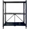 Strend Pro Regál Racks RAW3T, kovový, 3 police, 0870x720x340 mm, max. 50 kg/polica, prenosný