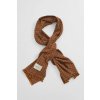 ŠÁL GANT WIDE WOOL GINGHAM SCARF PEANUT BUTTER