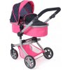 Kočík pre bábiku 2 v 1 Bayer Chic Konfetti ružový