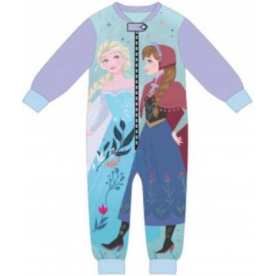 Dievčenské pyžamo overal Ľadové kráľovstvo II. fialová