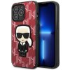 Karl Lagerfeld Apple iPhone 13 Pro Max Monogram Ikonik červené