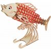Woodcraft Drevené 3D puzzle Kapor