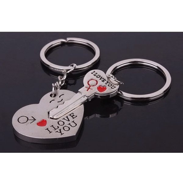 Kľúčenka pre dvoch I LOVE YOU srdce kľúč Impress Jewelry F346-1 od 9,75 € -  Heureka.sk
