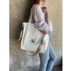 Laura Biaggi Krémová kabelka na rameno DX-2038-white