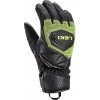 Detské lyžiarske rukavice Leki WCR Coach 3D Junior - black/ice lemon 8.0