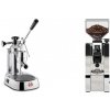 La Pavoni Europiccola Lusso + Eureka Mignon XL, CR chrome