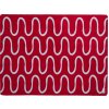 Červená deka 150x200 cm Swirl – noo.ma