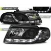 Tuning-tec PREDNÉ SVETLOMETY DAYLIGHT BLACK pasujú na AUDI A4 01.99-09.00