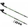 Spokey MEADOW – Nordic Walking palice s Anti-Shock systémom a reflexnými prvkami, čierno-zelené