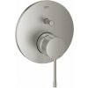 GROHE ESSENCE Podomietková páková vaňová batéria s 2cest. prepínačom,Supersteel 24058DC1 GRO 24058DC1