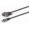 Gembird kábel HDMI (AM) na DVI (M), 4K, Premium Series, 1.8 m, čierny CC-HDMI-DVI-4K-6